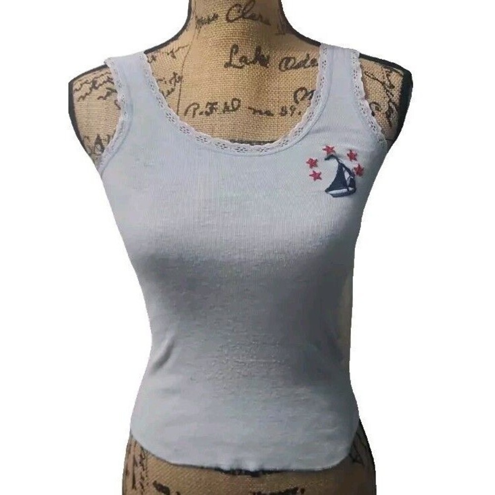 Variety Import Womens Size‎ S Tank Top Scoop Neck Gray